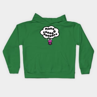 noooo frog Kids Hoodie